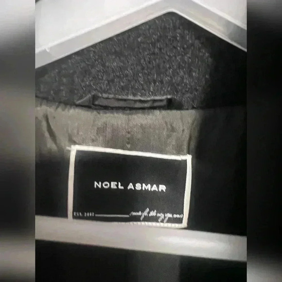 Noel Asmar Equestrian MIRA MELTON Wool Navy Vest Size M - Picture 4 of 5